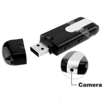Pen Drive Espião-Com Áudio e Vídeo