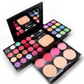 Kit Sombra 24 Cores Com Espelho e Escova